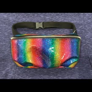 Rainbow Shiny Glitter Fanny Pack